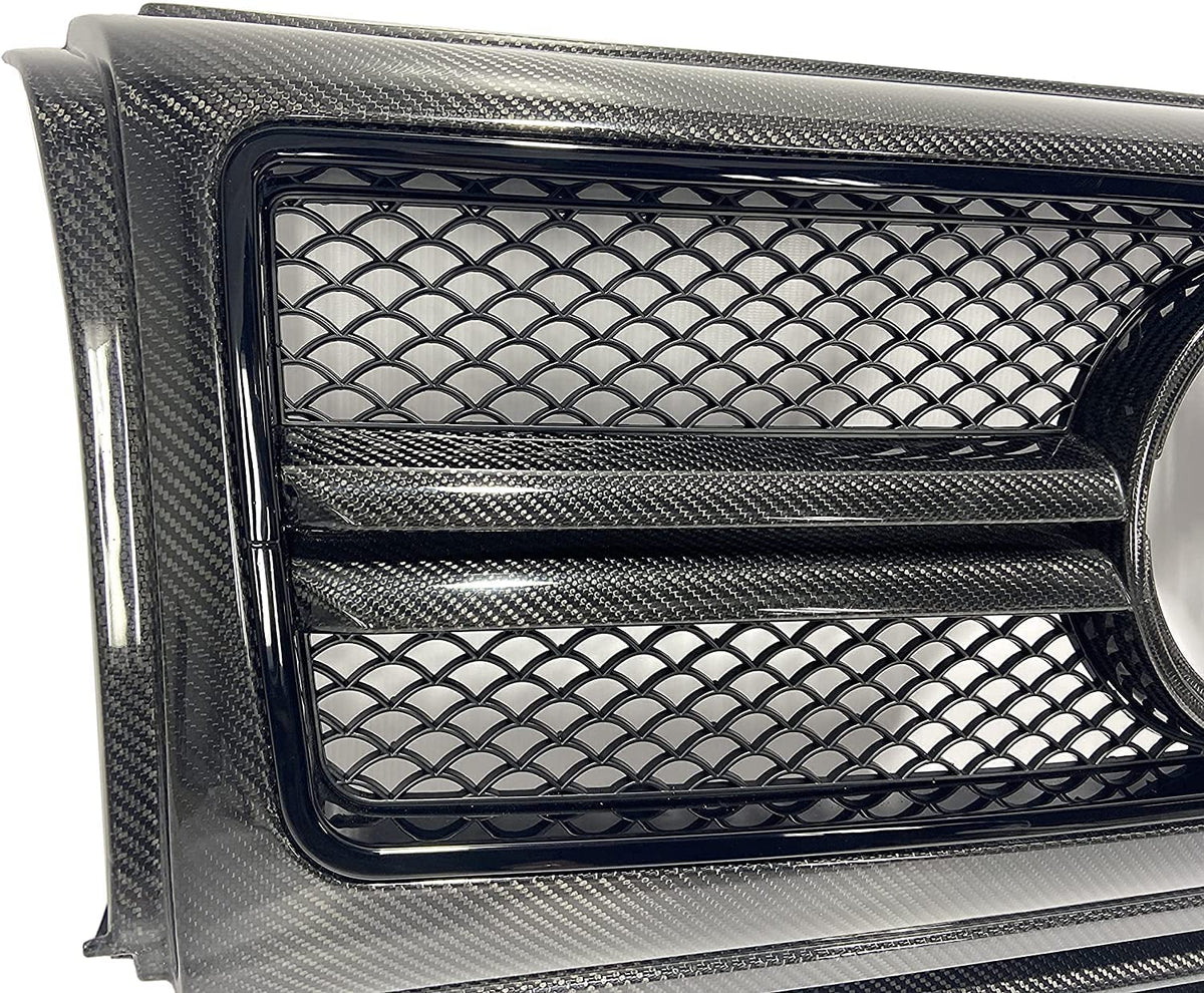 Carbon Fiber Front Grille Frame Set for Mercedes-Benz G-Wagon G-Class