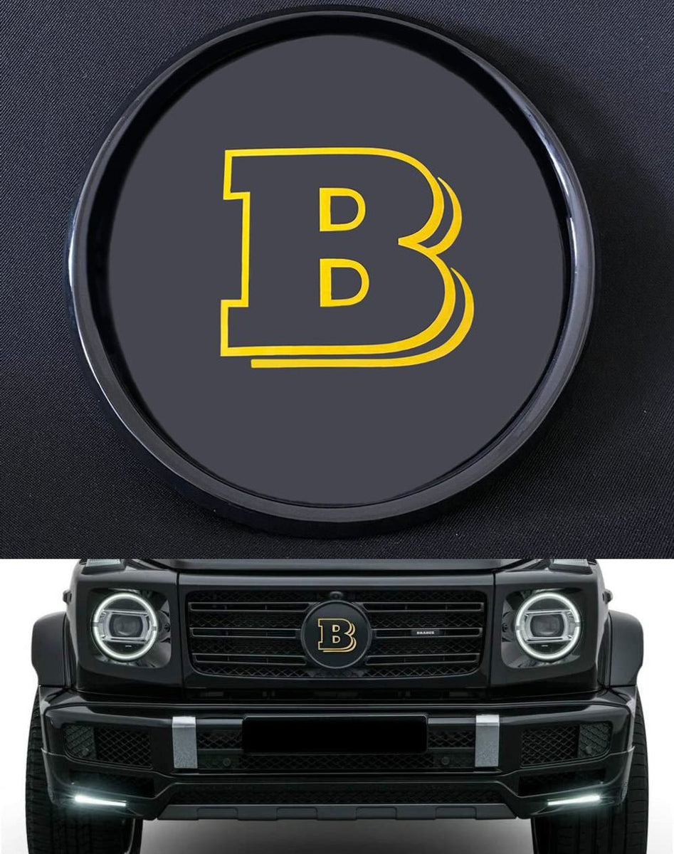 Front Grille Badge Emblem Brabus Style