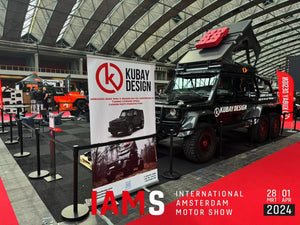 Kubay Design at the IAMS Amsterdam motorshow: a glimpse into our latest innovations