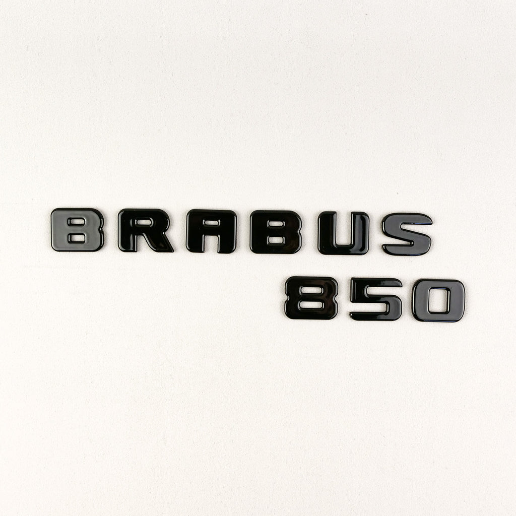 Metal Brabus 850 rear trunk letters emblem logo badges for Mercedes-Benz G-Class W463 W463A