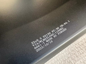 22R Black Brabus Monoblock HD Wheels (Rims) for Mercedes G-Wagon W463 W463A 4x4 6x6