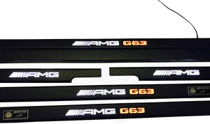 Umbrales de puerta con iluminación LED AMG G63, 4 o 5 unidades