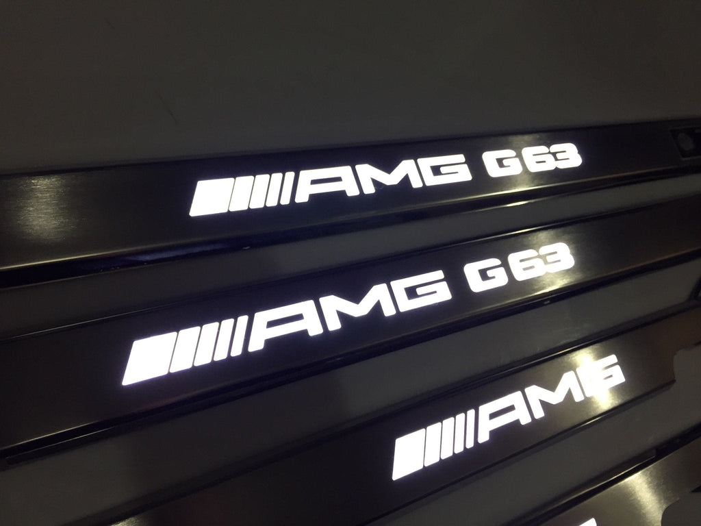 AMG G63 LED Illuminated Door Sills 4 or 5 pcs for Mercedes-Benz G-Class W463