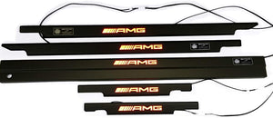 Umbrales de puerta con iluminación LED AMG, 4 o 5 unidades