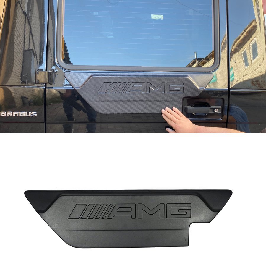 Embellecedor de fibra de vidrio para puerta trasera AMG, para mercedes-benz G-Wagon W463 G63 G55 G500