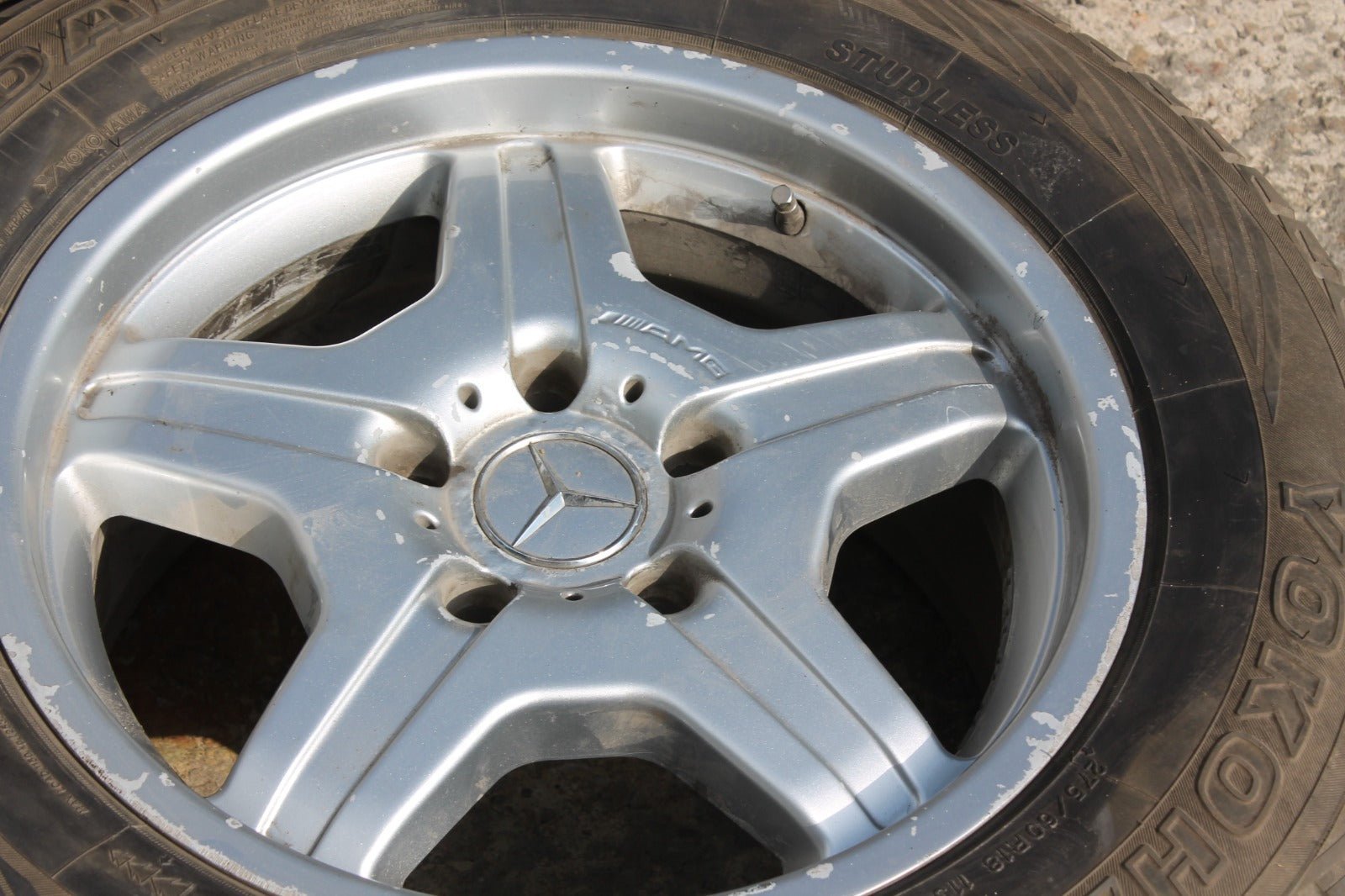 AMG Rims R18 with tires for Mercedes-Benz W463 G-Class 4pcs