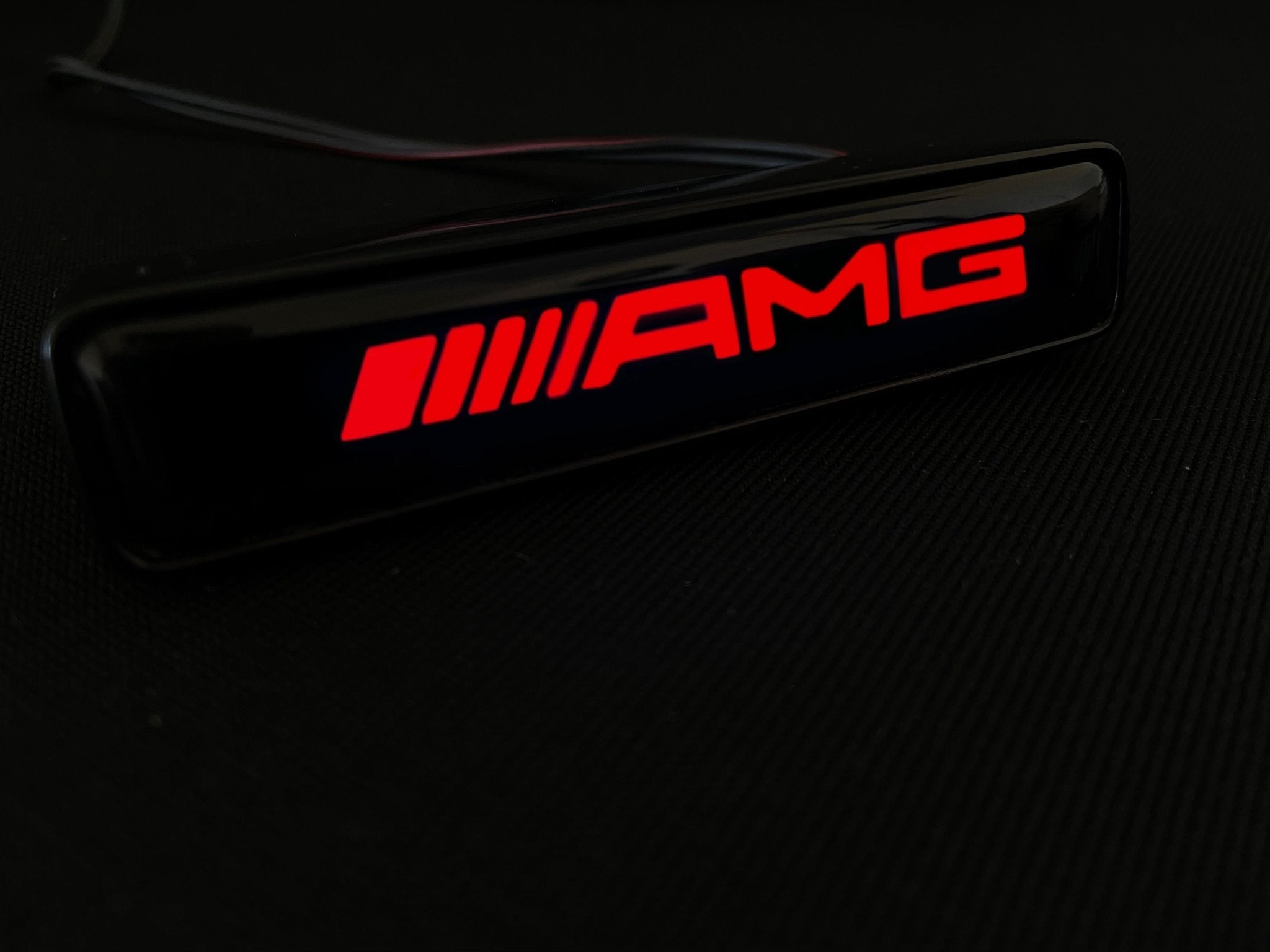 AMG style Front Grille red LED Illuminated Logo Badge Emblem for Mercedes Benz G-Wagon G-Class W463 W463A W464