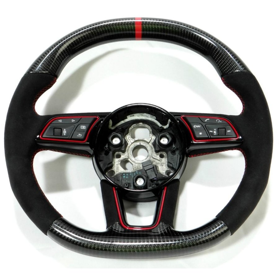 Audi RS4 RS5 RS3 S3 S4 S5 A5 A4 Steering Wheel Carbon Alcantara