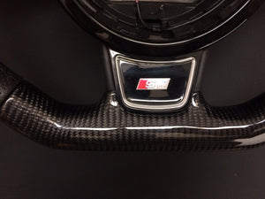Audi RS6 RS4 RS5 RS7 SQ5 S4 S5 Volante Carbono Cuero