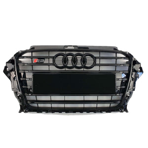 Audi S3 S-line black front radiator grille for Audi A3 2012-2015