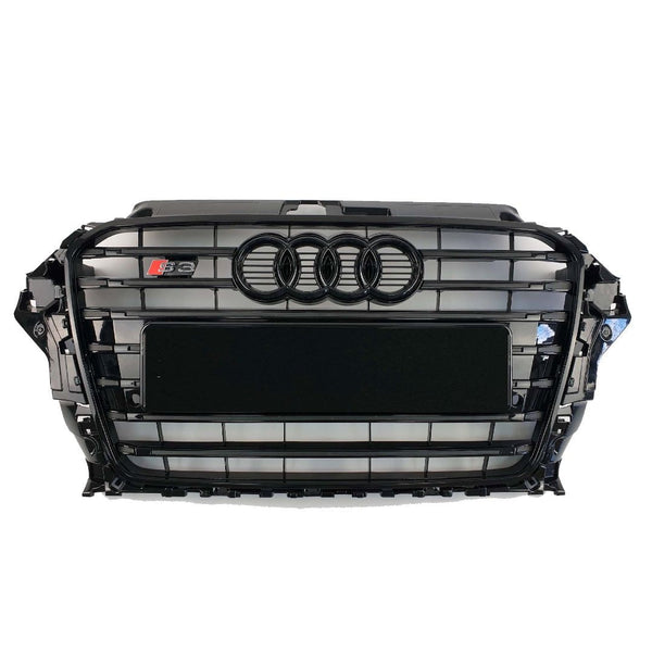 Audi S3 S-line black front radiator grille for Audi A3 2012-2015