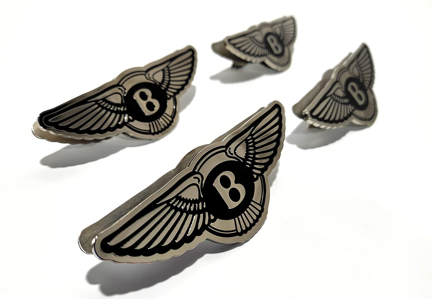 Bentley Bentayga Continental Spur Style Metal Chrome Glossy Seats Badg – Kubay  Carbon Company