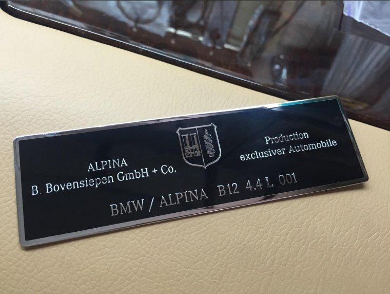 BMW Alpina logo badge