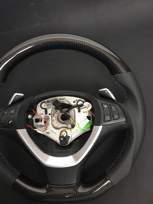 BMW E70 E71 Steering Wheel Carbon Leather M-pack