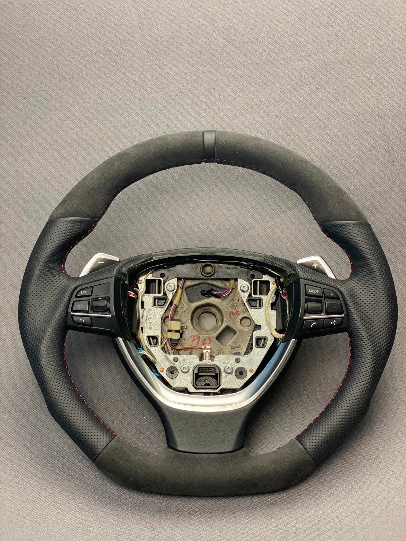 BMW F10 F01 Steering Wheel Alcantara Carbon