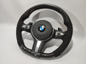 BMW F30 F15 F16 Steering Wheel Carbon Alcantara