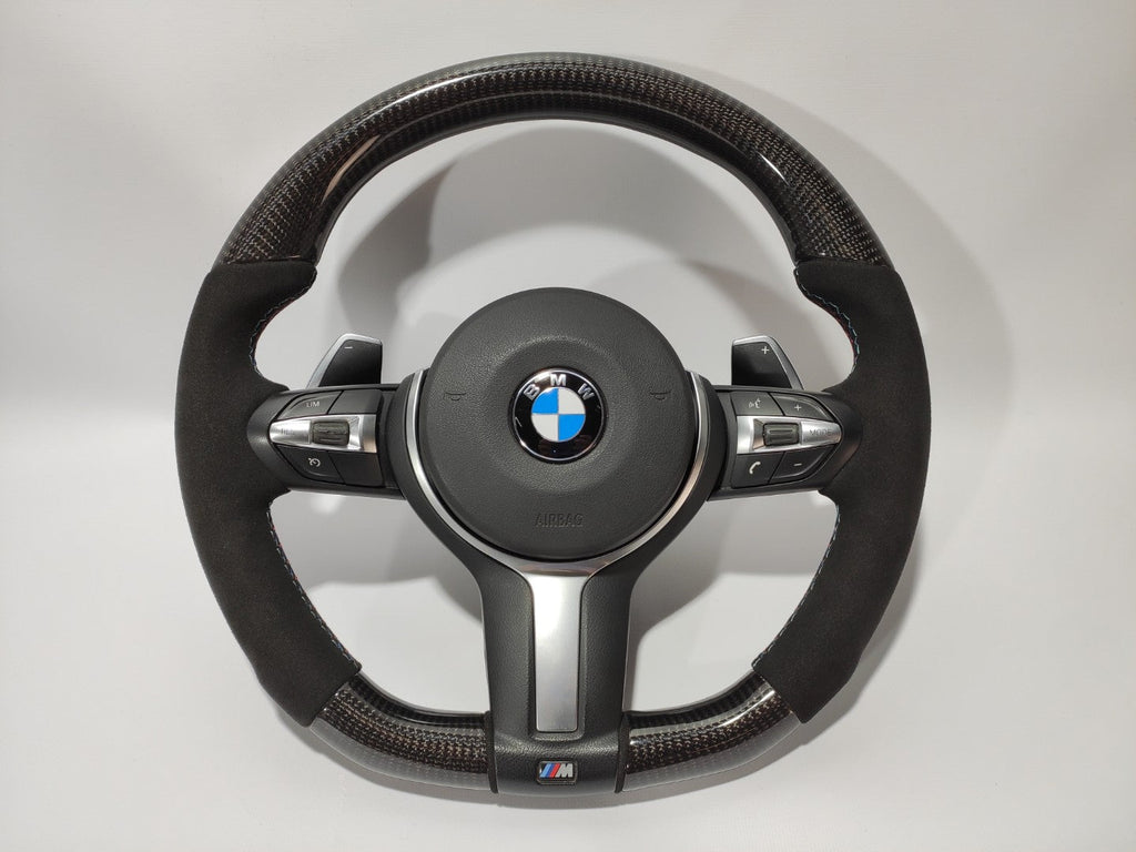 BMW F30 F15 F16 Lenkrad Carbon Alcantara
