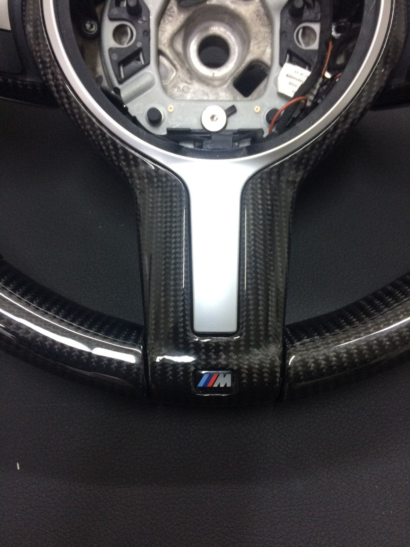 BMW F30 F31 F32 F35 F15 X5 F16 X6 F20 Steering Wheel Carbon Leather