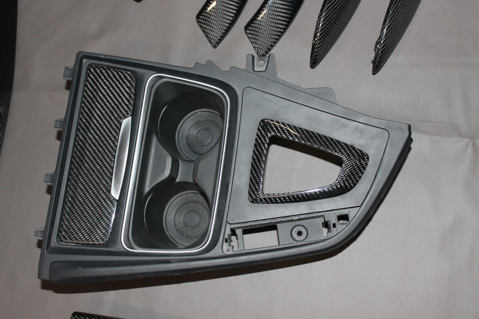 Embellecedores interiores de carbono del BMW F30