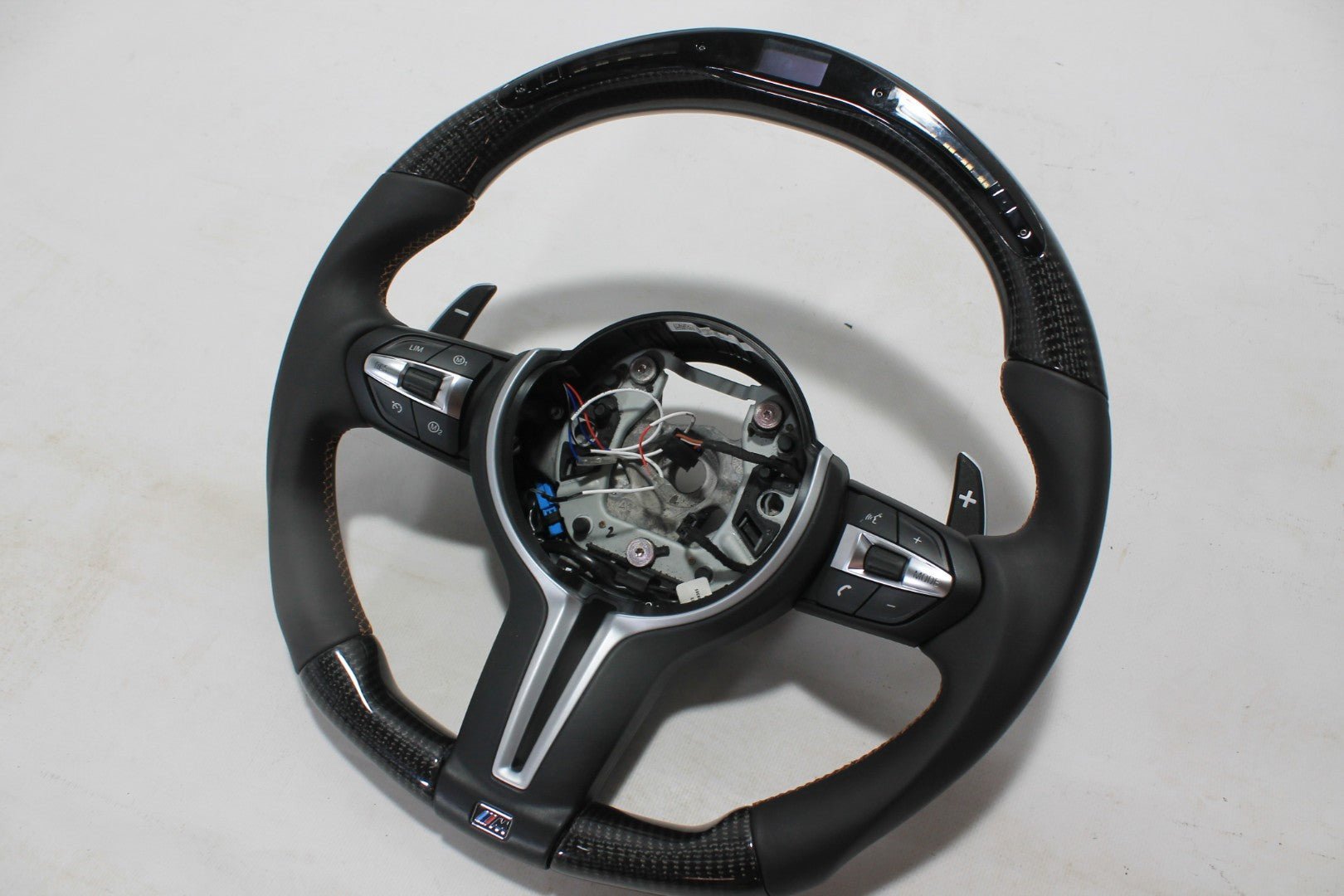 BMW F80 F81 F82 F83 F85 F86 M3 M4 M2 X5m X6m Steering Wheel Carbon Leather with LED panel