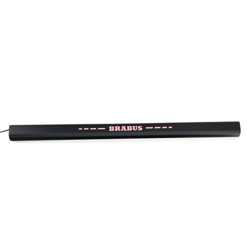 BRABUS BLACK Rear Tailgate RED led Illuminated Door Sill for Mercedes-Benz W463A W464 G-class