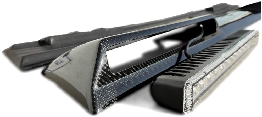 Alerón de carbono para techo delantero Brabus con LED para Mercedes W463 G Wagon