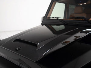 Brabus Hood Scoop Fiberglas-Abdeckungsleiste mit Emblem für Mercedes W463 G Wagon