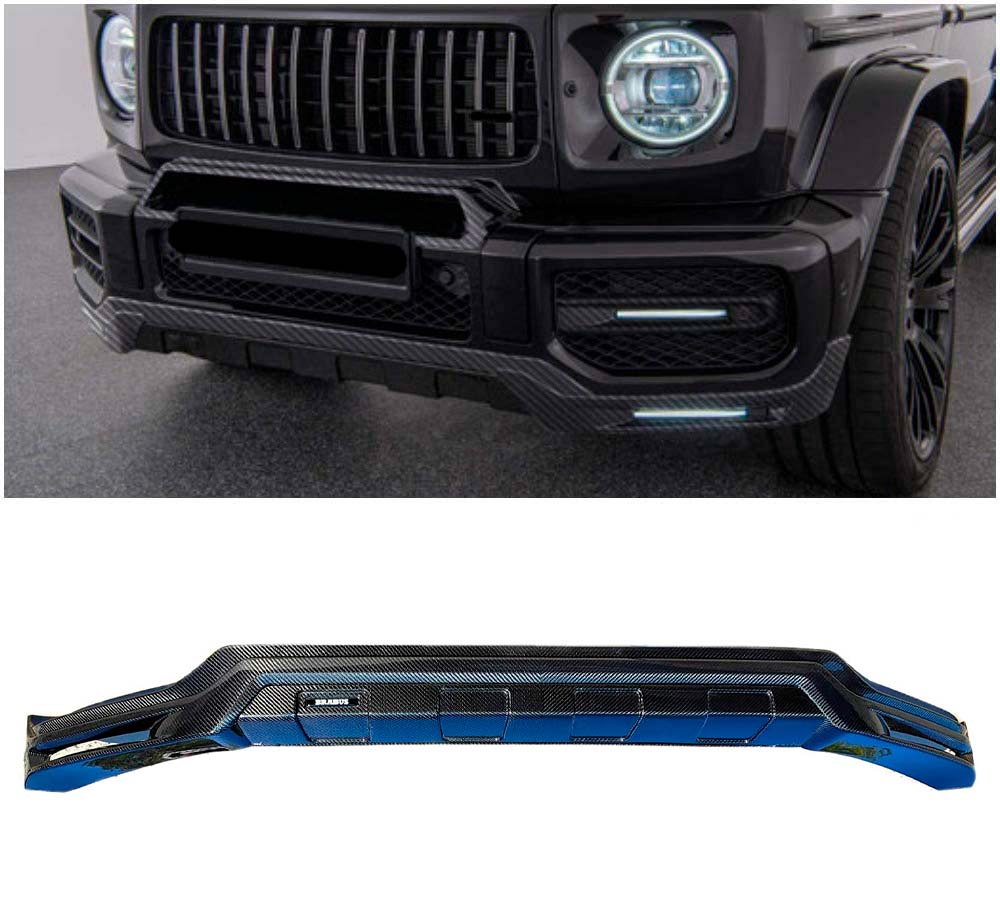 Brabus Style Carbon Lip Spoiler for Front AMG Bumper Mercedes-Benz W463A G63