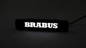 Brabus style Front Grille White LED Illuminated Logo Badge Emblem for Mercedes Benz G-Wagon G-Class W463 W463A W464