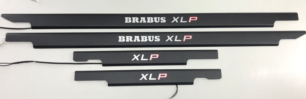 Brabus XLP LED Illuminated Door Sills 4 or 5 pcs for Mercedes-Benz G-Class W463