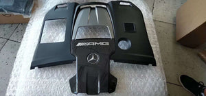 Carbon fiber AMG engine cover central part for AMG Mercedes-Benz W463A W464 G-Wagon G-Class G63