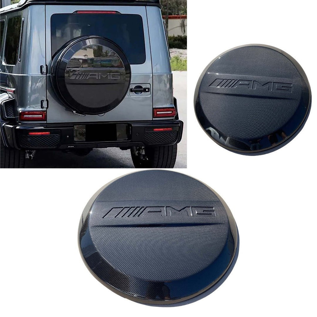 Carbon fiber AMG rear spare wheel cover for Mercedes-Benz G-Wagon W463A W464