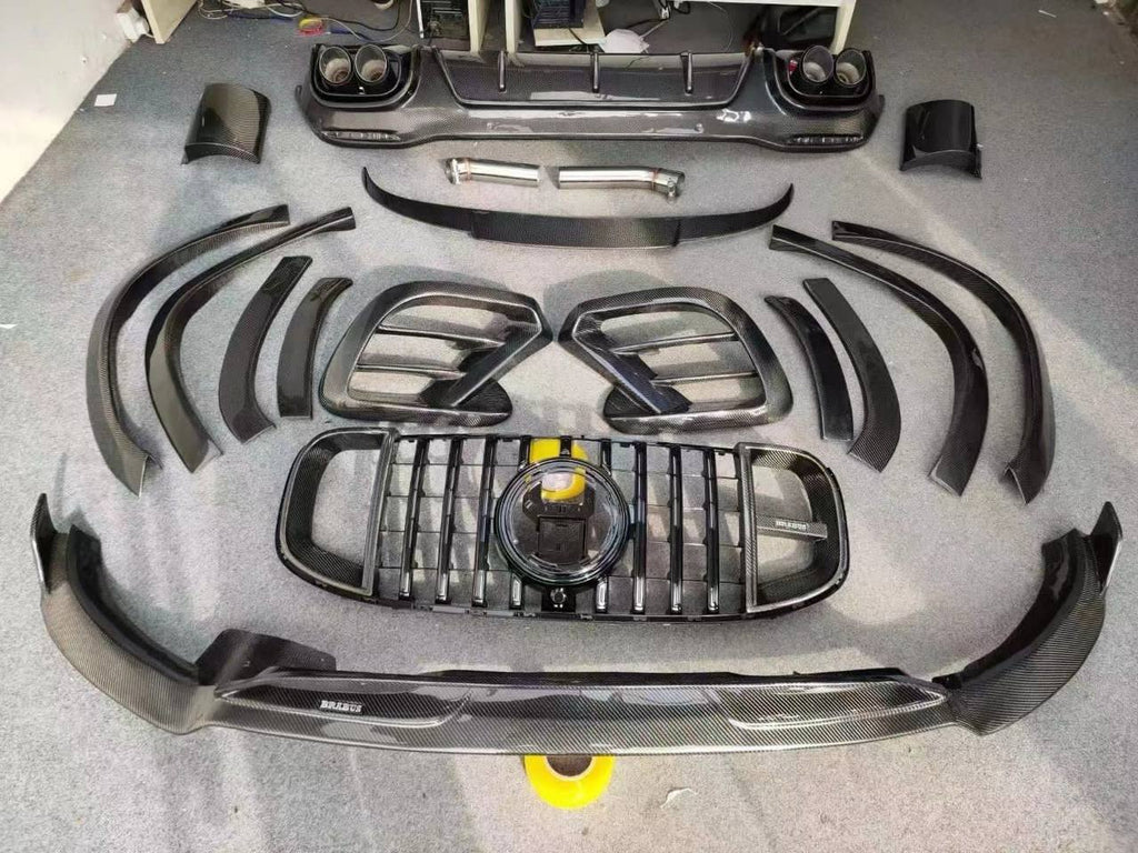 Kit de carrocería de fibra de carbono Brabus 800 para Mercedes-Benz Clase GLS X167 2019+