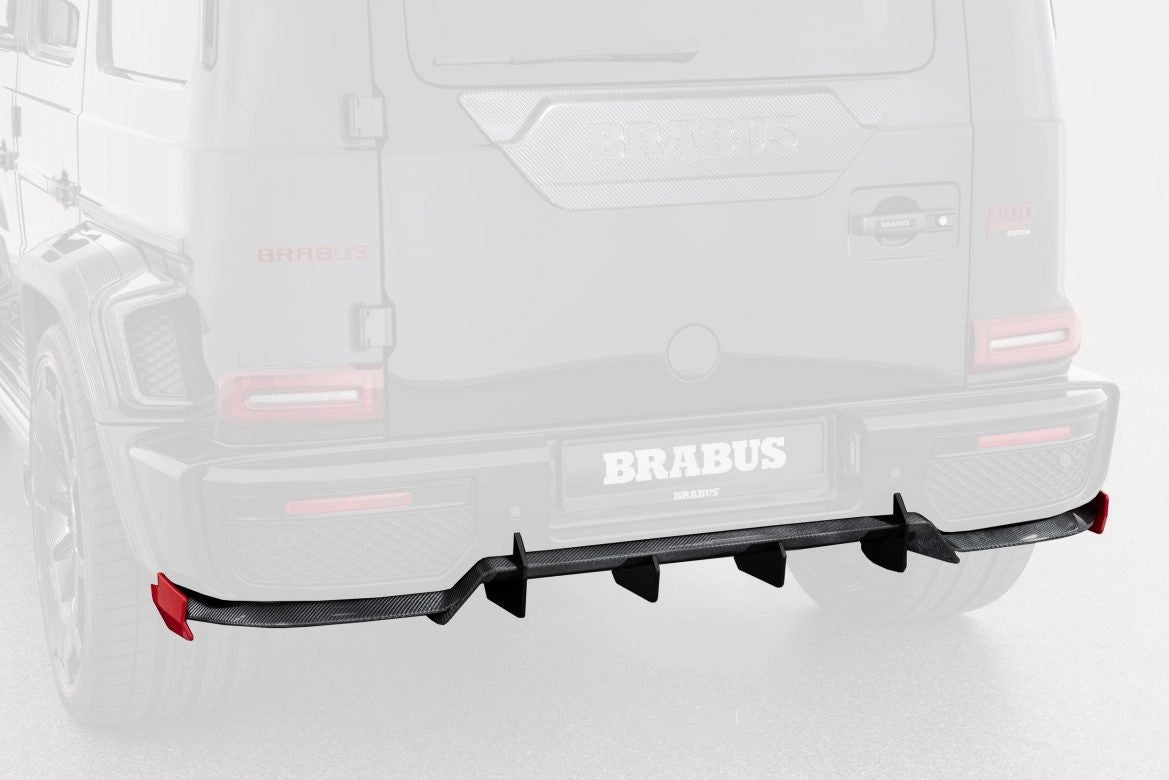 Carbon fiber BRABUS G900 Rocket edition rear diffuser for Mercedes-Benz W463a W464