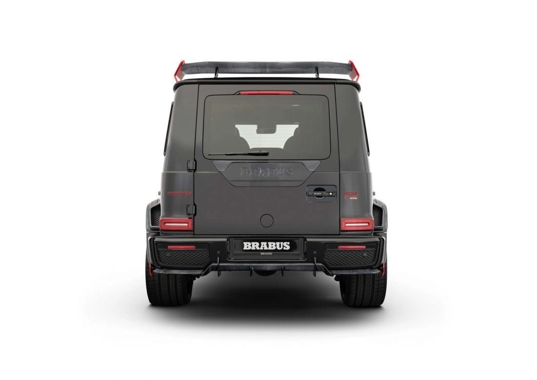 Carbon fiber BRABUS G900 Rocket edition rear roof spoiler for Mercedes-Benz W463a W464
