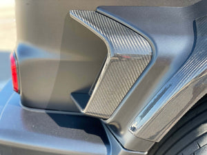 Carbon fiber Brabus Widestar Rocket style exterior trim body kit set insertions for Mercedes-Benz G-Class W463A