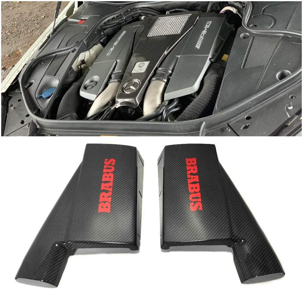 Carbon fiber engine air filter covers BRABUS for Mercedes-Benz W463 G-Class G63