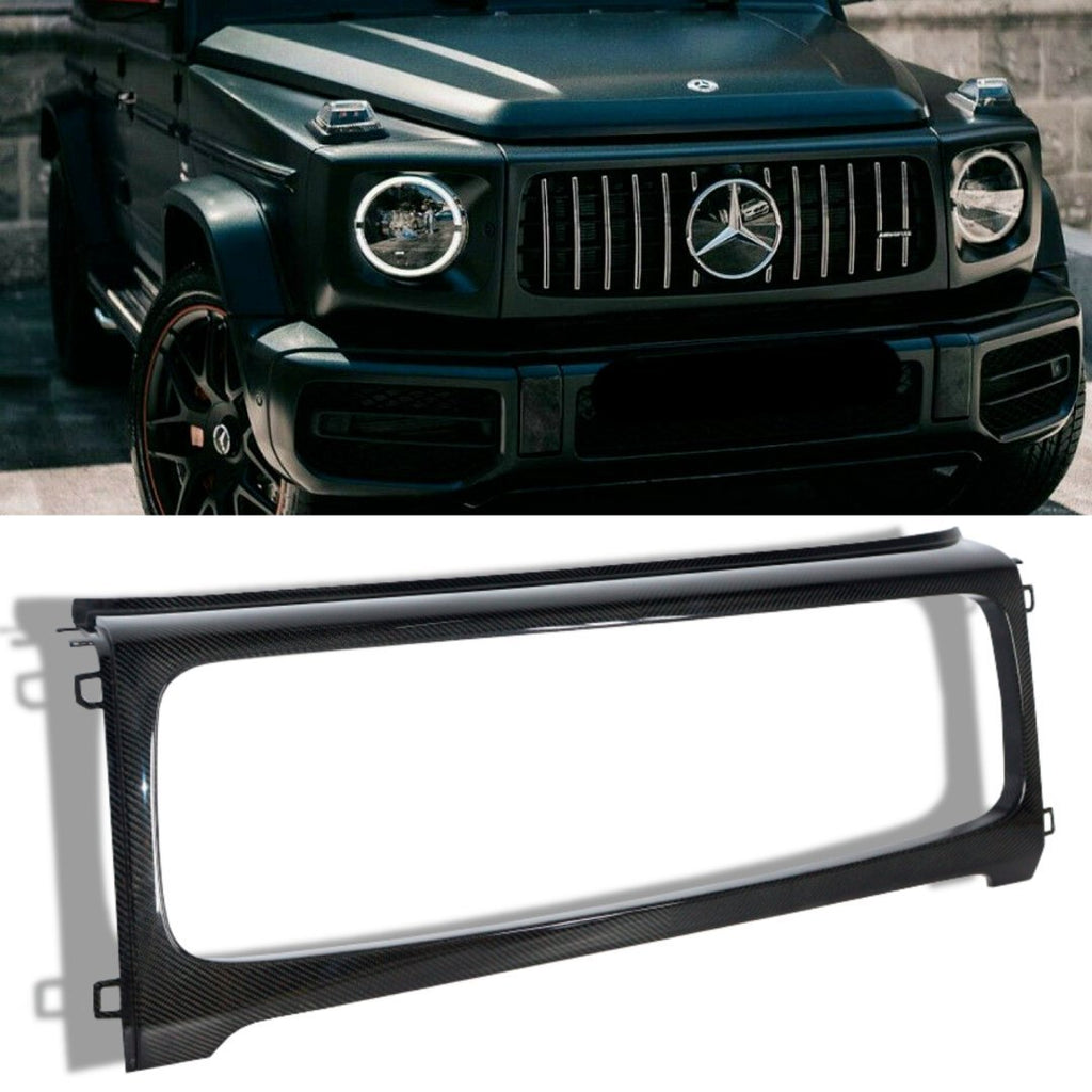 Carbon fiber front AMG grille frame for Mercedes-Benz G-Class W463A G63