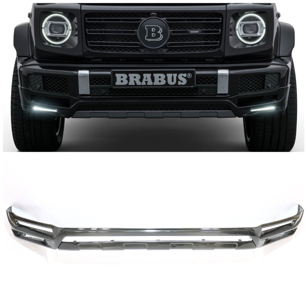 Carbon fiber front lip spoiler BRABUS G500 for Mercedes-Benz W463a W464