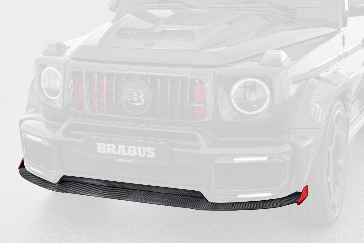 Carbon fiber front lip spoiler BRABUS G900 Rocket Edition for Mercedes-Benz W463a W464 2018+