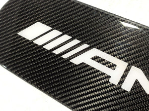 Carbon fiber rear spare tire wheel cover badge emblem logo AMG for Mercedes-Benz W463 W463A W464 G-Class G-Wagon
