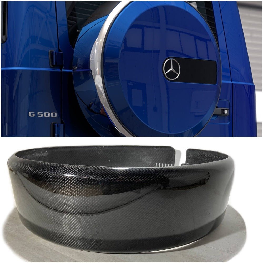 Carbon fiber rear wheel spare ring cover for Mercedes-Benz W463A W464 G-Class