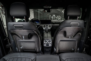 Carbon fiber seat back cover interior trim for Mercedes G Class W463A