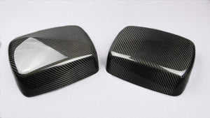 Carbon Seats headrests Rear Covers 2 pcs 2013+