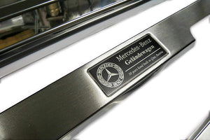 Alféizares de puerta con iluminación LED cromada 4 o 5 piezas para Mercedes W463 Clase G G500 G55 G63 G65