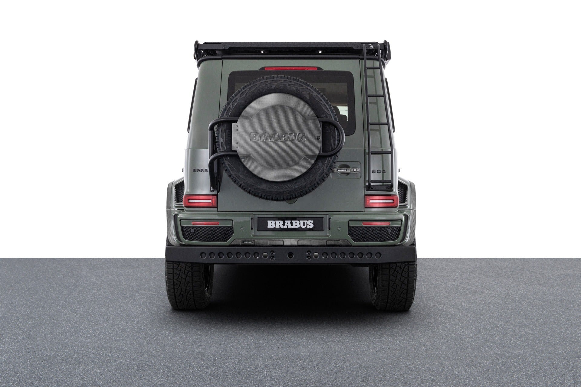 CONVERSION KIT FOR MERCEDES-BENZ W463A G63 AMG 4X4 TO BRABUS 800 WIDESTAR STEALTH GREEN