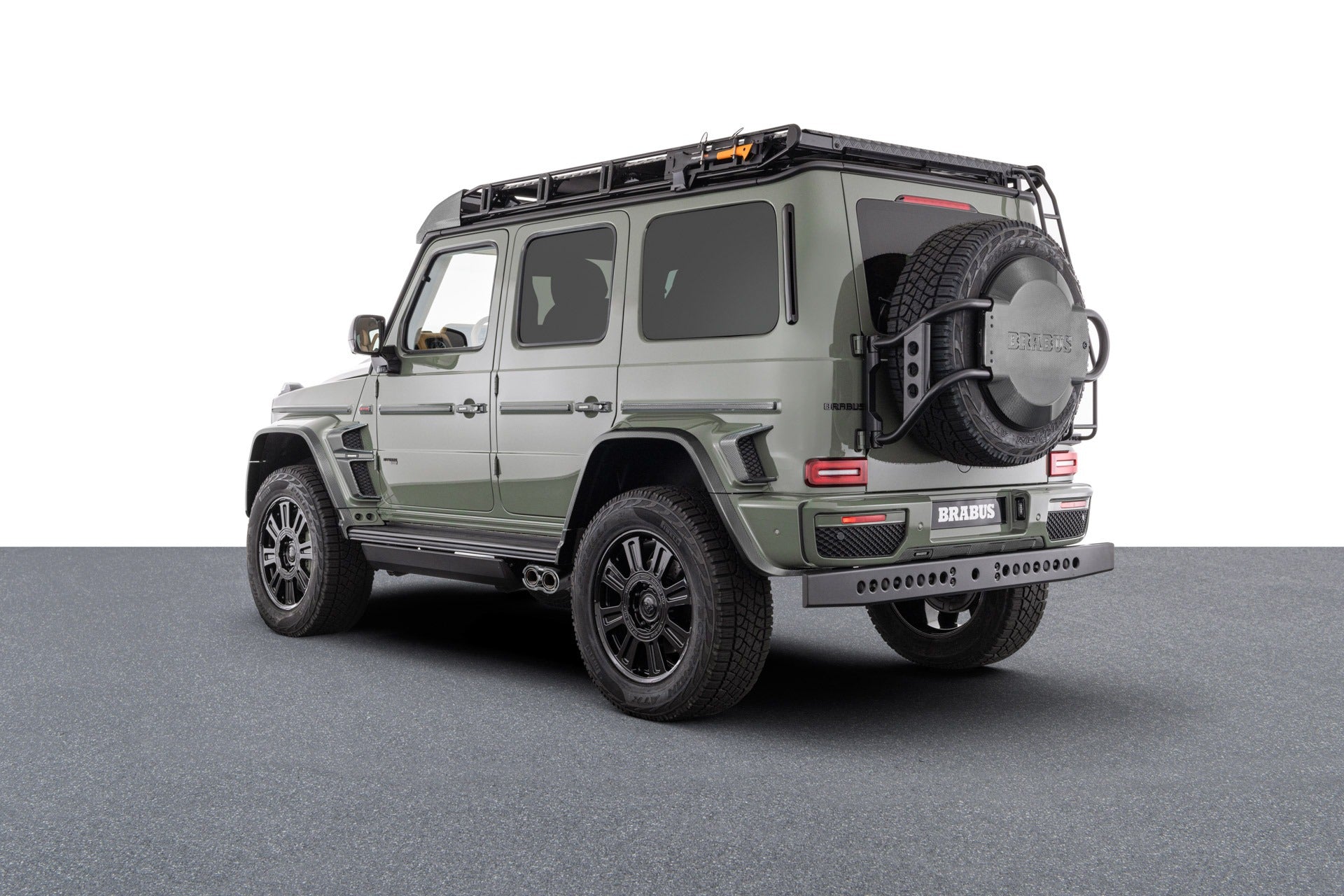 CONVERSION KIT FOR MERCEDES-BENZ W463A G63 AMG 4X4 TO BRABUS 800 WIDESTAR STEALTH GREEN