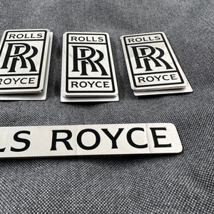 Fußmatten-Emblems, Abzeichen, Logo, 5-teiliges Set für Rolls Royce