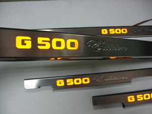G500 LED Illuminated Door Sills 4 or 5 pcs for Mercedes-Benz G-Class W463
