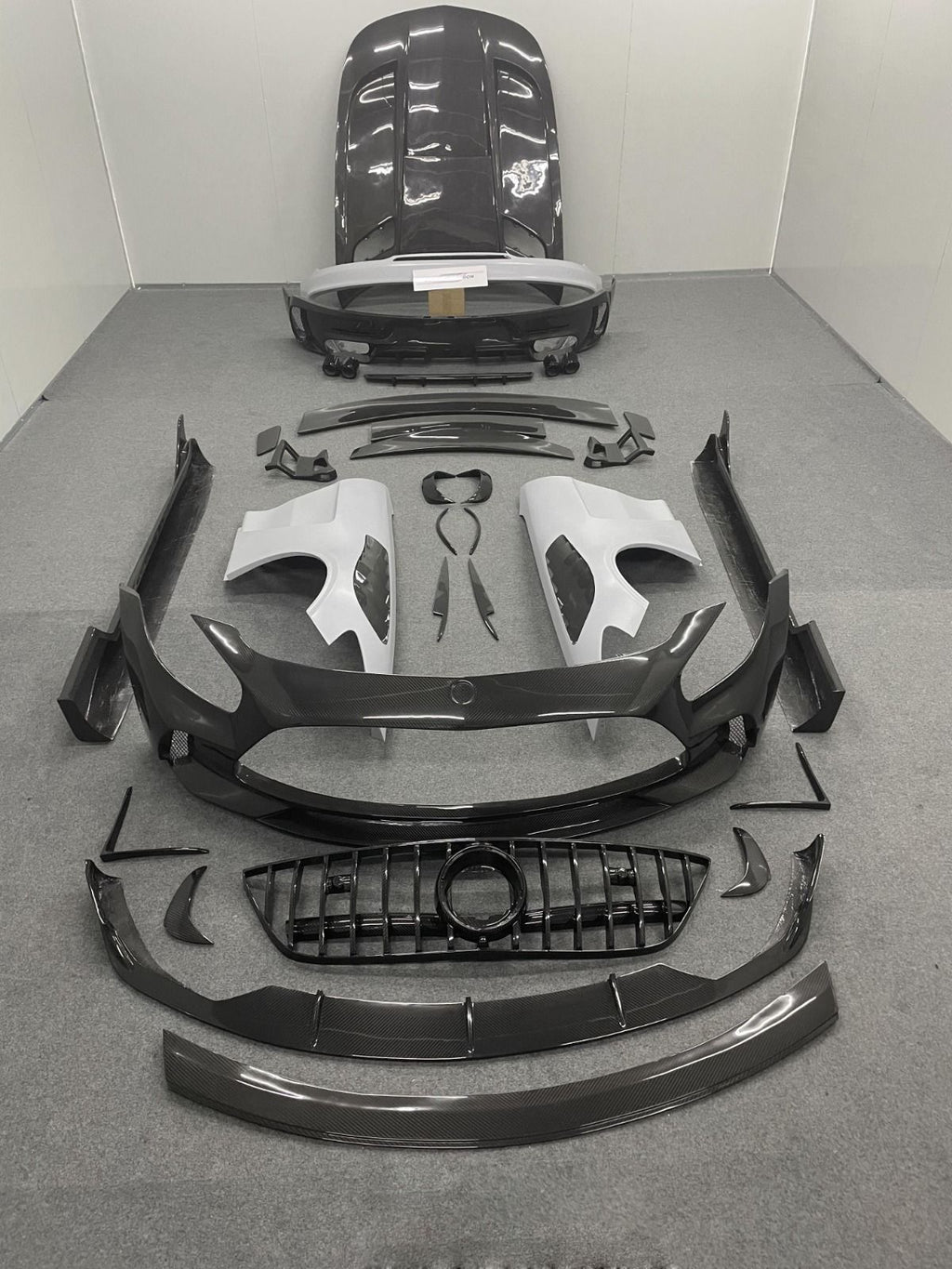 Kit de carrocería GT R totalmente de fibra de carbono para Mercedes-Benz AMG GT Coupe C190
